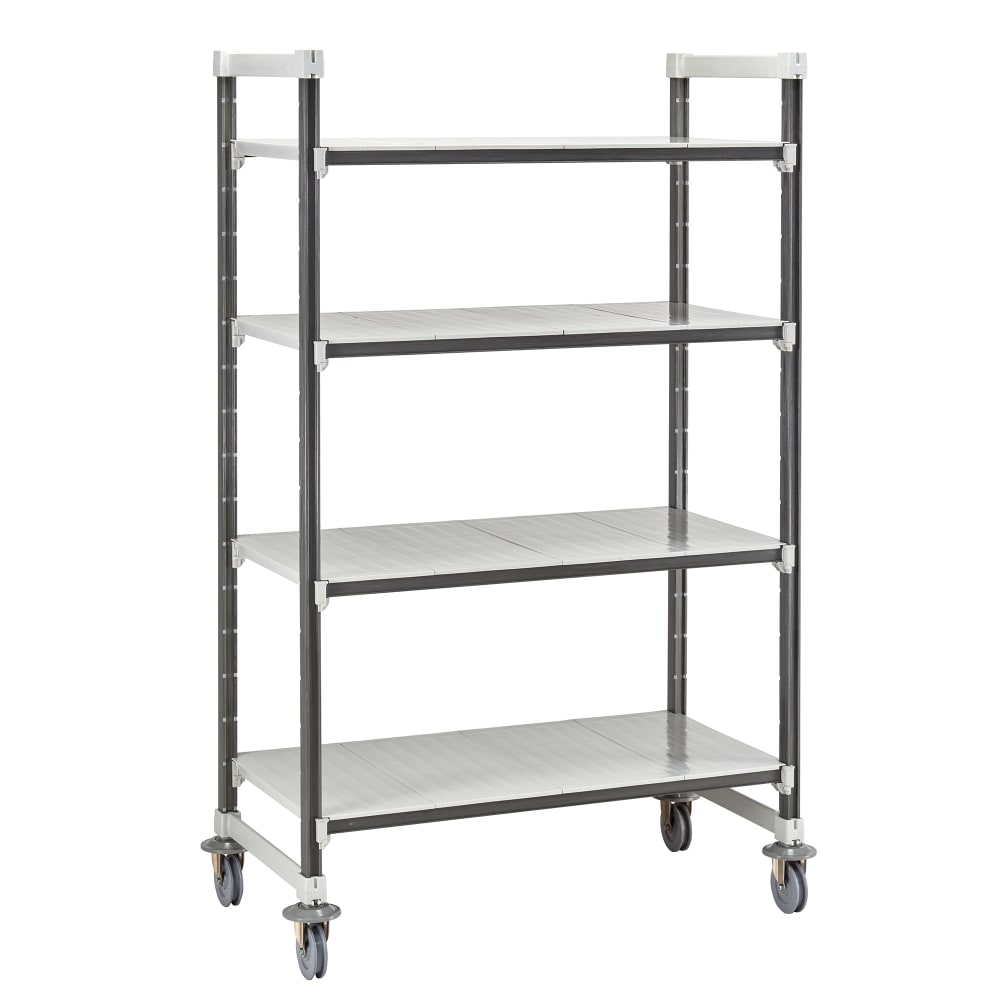 144-EXHD186070S4480 60" NSF 4-Tier Heavy-Duty Plastic Shelving Unit - Camshelving® Elements...