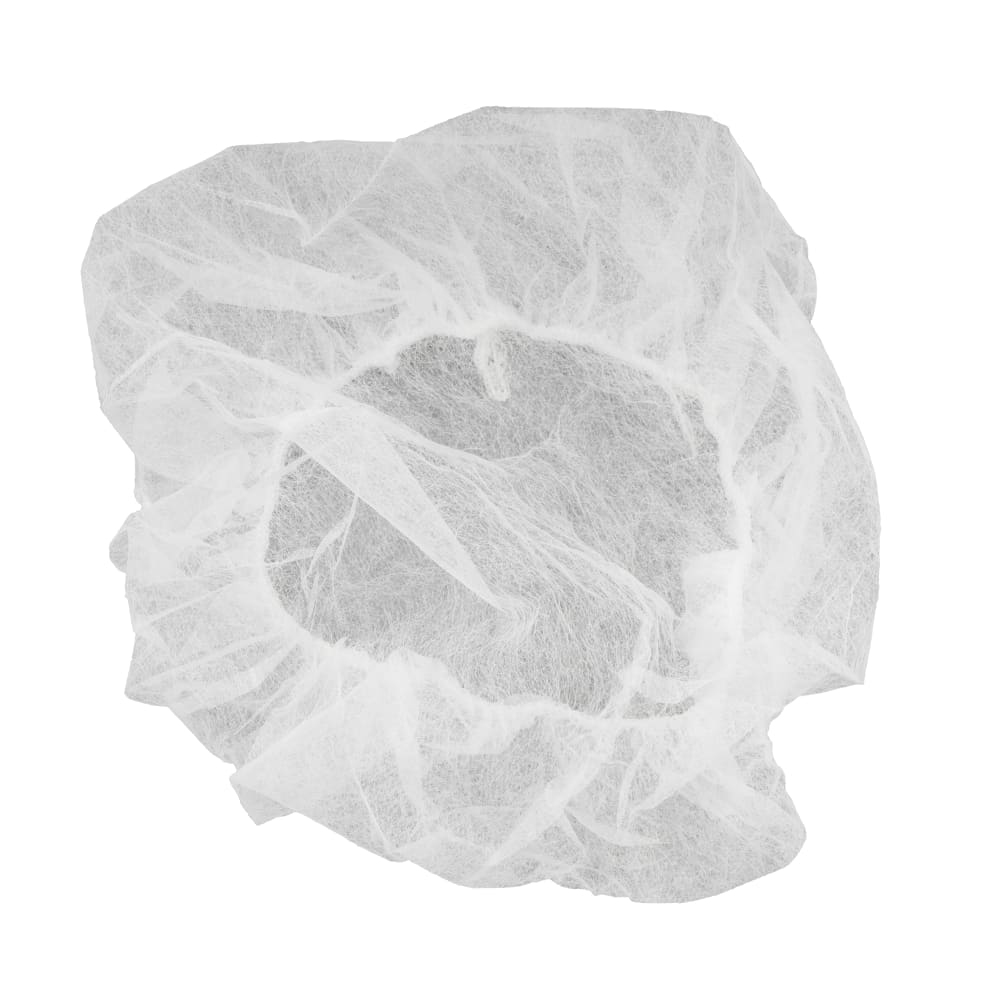 285-BC1000FP 21" Bouffant Hair Net - Poly, White