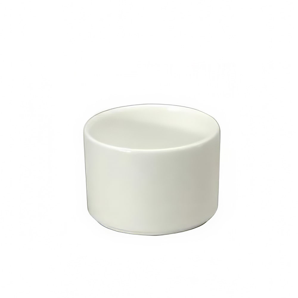 324-F1130000705 8 oz Round Gemini Bouillon - Bone China, Warm White
