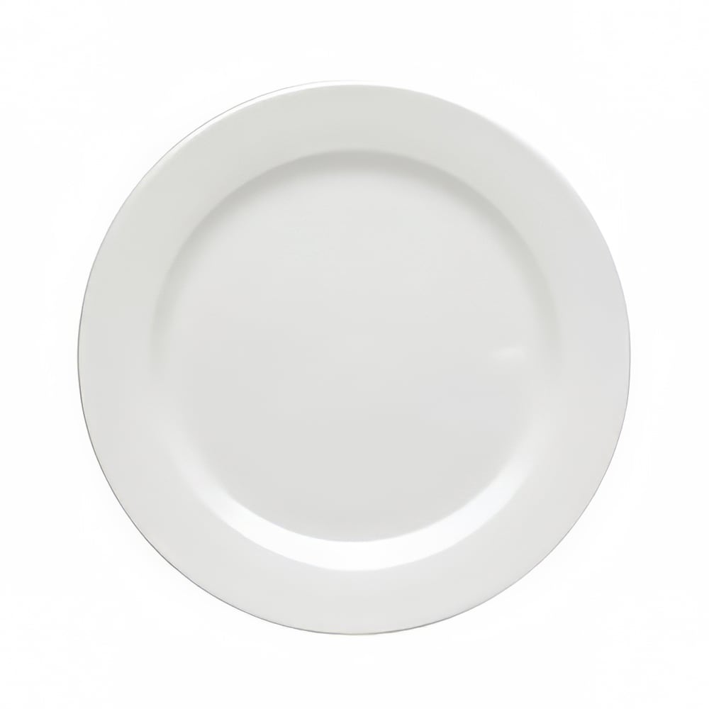 Oneida F1400000163 11 3/4" Round Tundra Plate - Porcelain, Bone White
