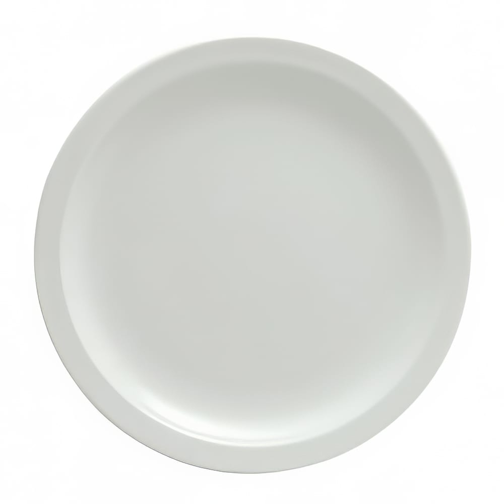 Oneida F8000000111 5 1/2" Round Buffalo Plate - Porcelain, Bright White