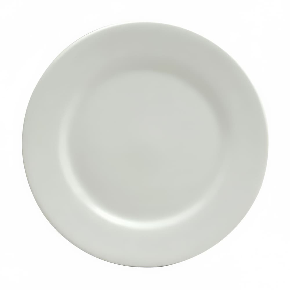 324-F8010000145 9 1/2" Round Buffalo Plate - Porcelain, Bright White