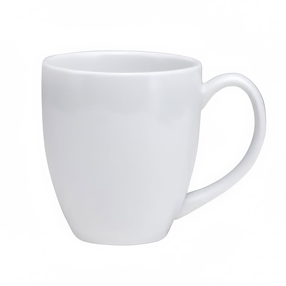 324-F8010000563 14 oz Buffalo Euro Mug - Porcelain, Bright White