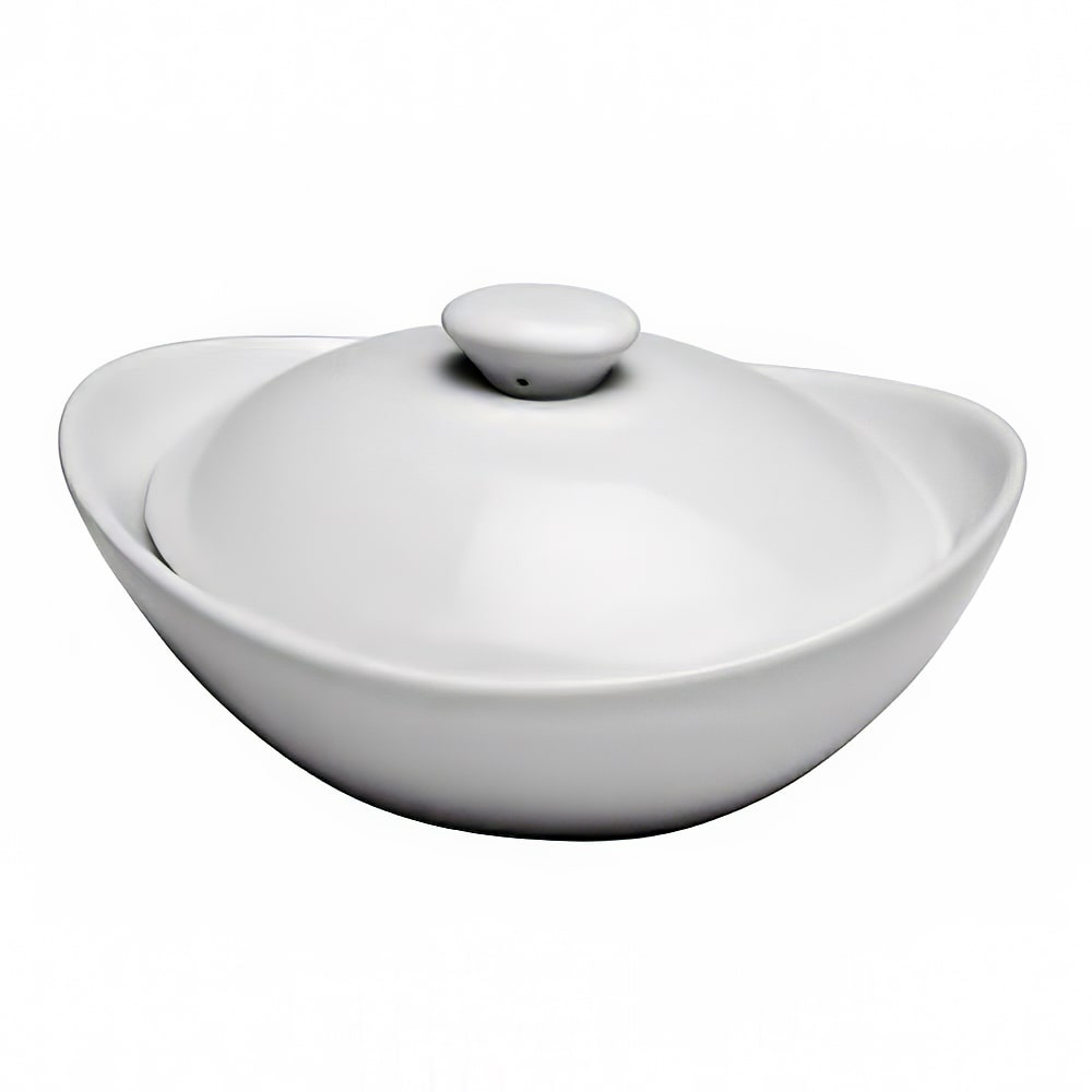 Oneida F9010000732 18 oz Buffalo Nappie Bowl - Porcelain, Cream White