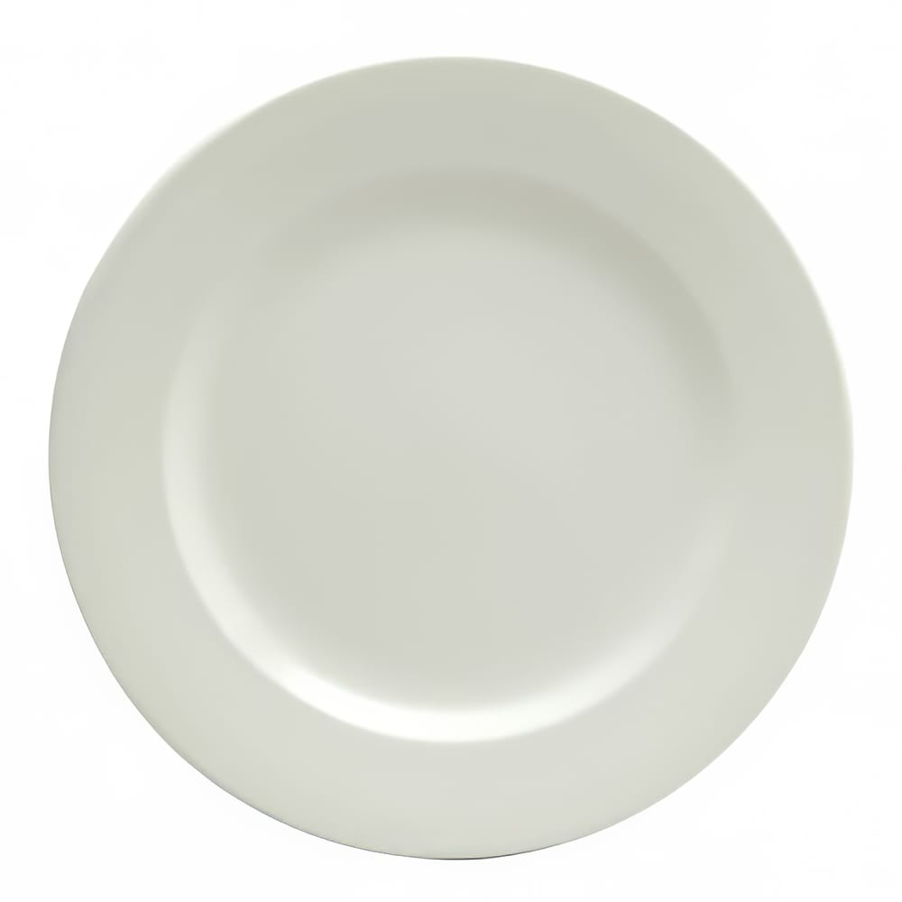 324-F9010000144 9 5/8" Round Buffalo Plate - Porcelain, Cream White