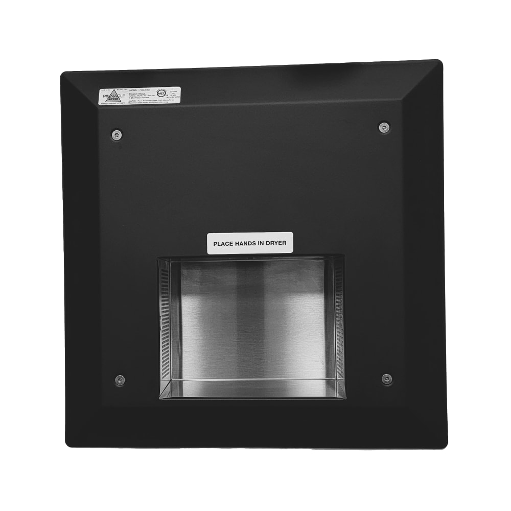 372-PDCR10B Automatic Hand Dryer w/ 15 Second Dry Time - Black, 120v