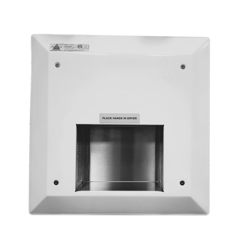 372-PDCR10W Automatic Hand Dryer w/ 15 Second Dry Time - White, 120v