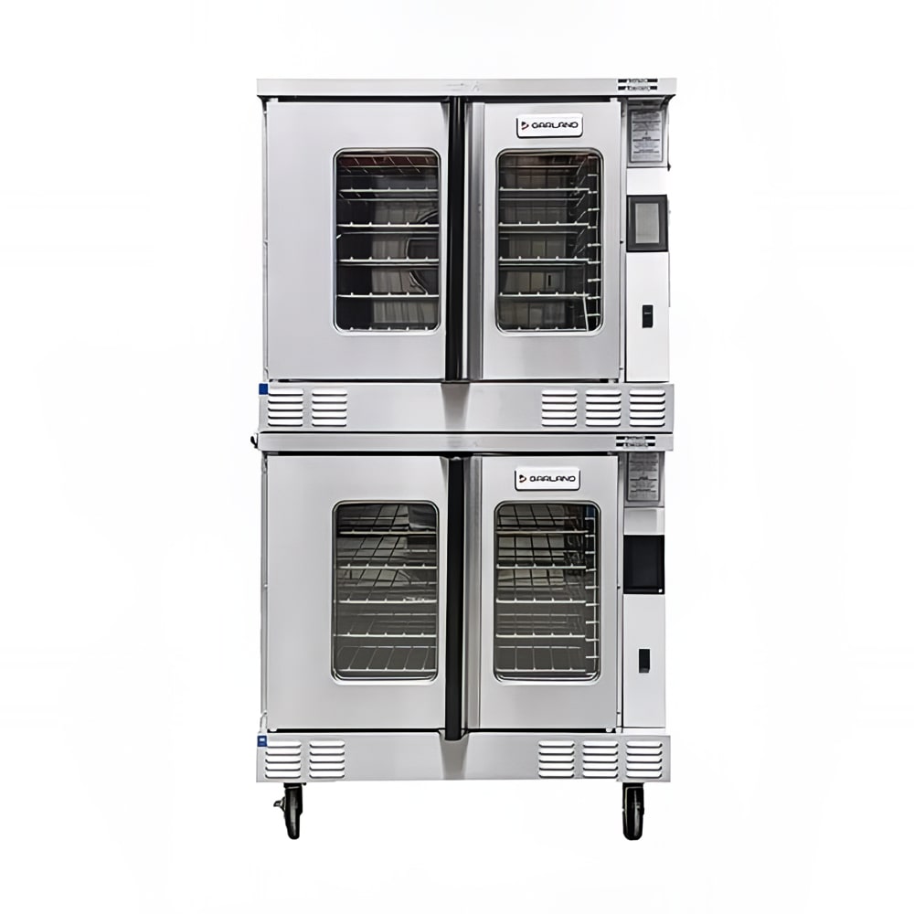 451-MCOGD20MNG Double Full Size Natural Gas Convection Oven - 120,000 BTU