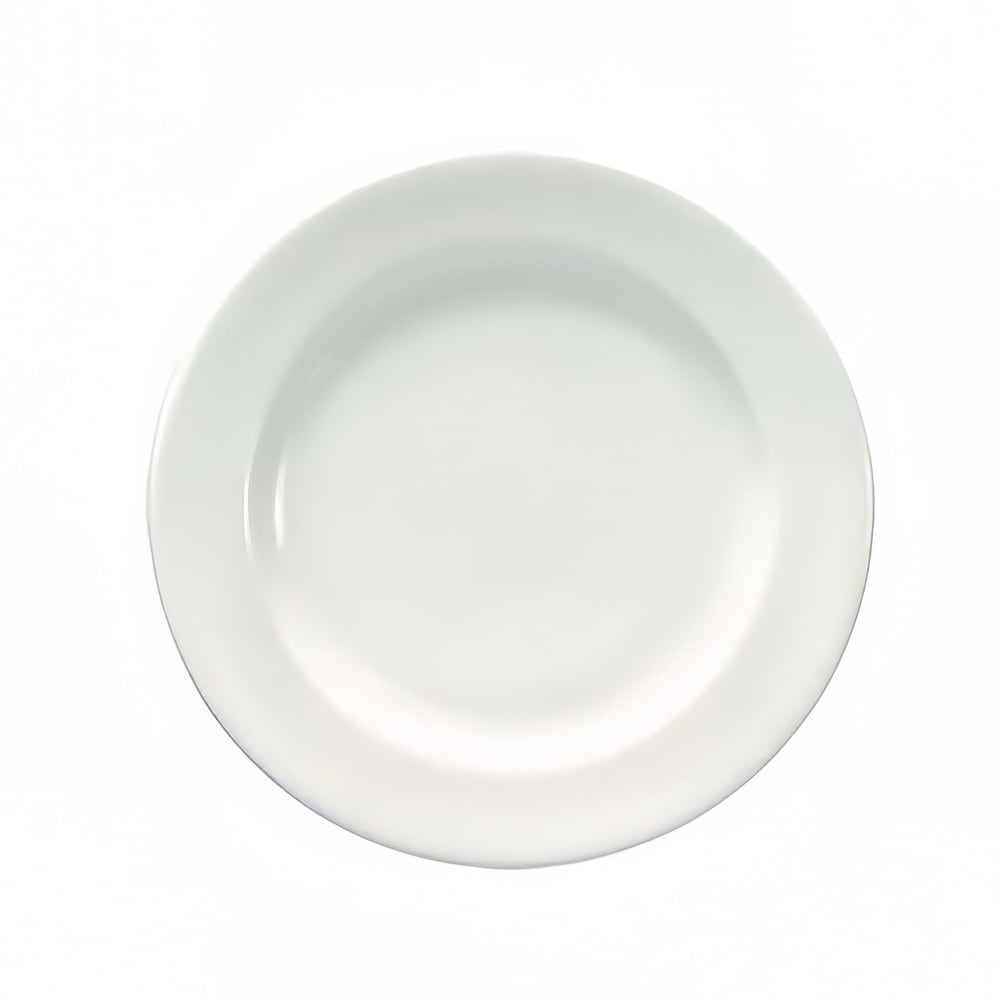 Oneida W6000000133 8 1/4" Round Montague Plate - Bone China, White
