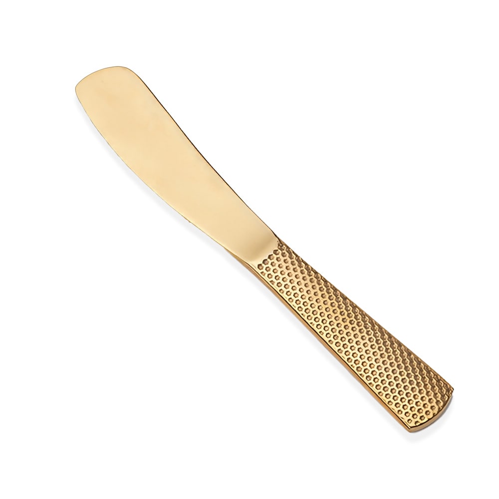 166-GVHSP6 6 5/8" Butter Knife, Vintage Hammered Pattern