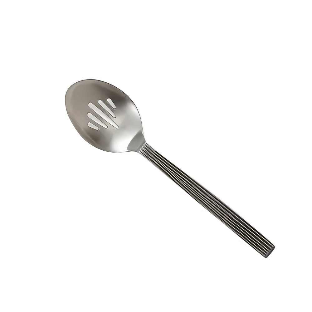166-WVASS10 10" Slotted Serving Spoon - Stainless Steel