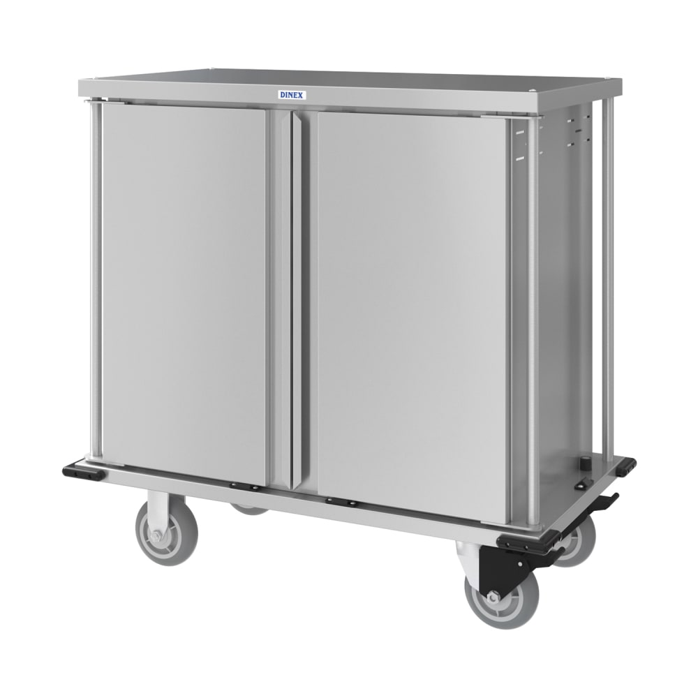 Dinex DXPTQC1T2D12 12 Tray Ambient Meal Delivery Cart