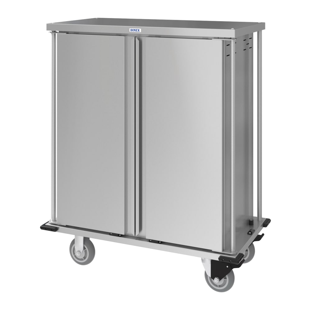 Dinex DXPTQC1T2D16 16 Tray Ambient Meal Delivery Cart