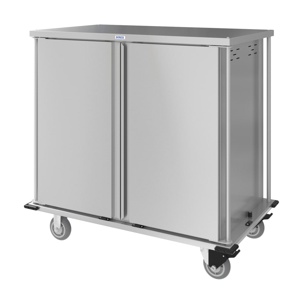 Dinex DXPTQC2T2D32 32 Tray Ambient Meal Delivery Cart