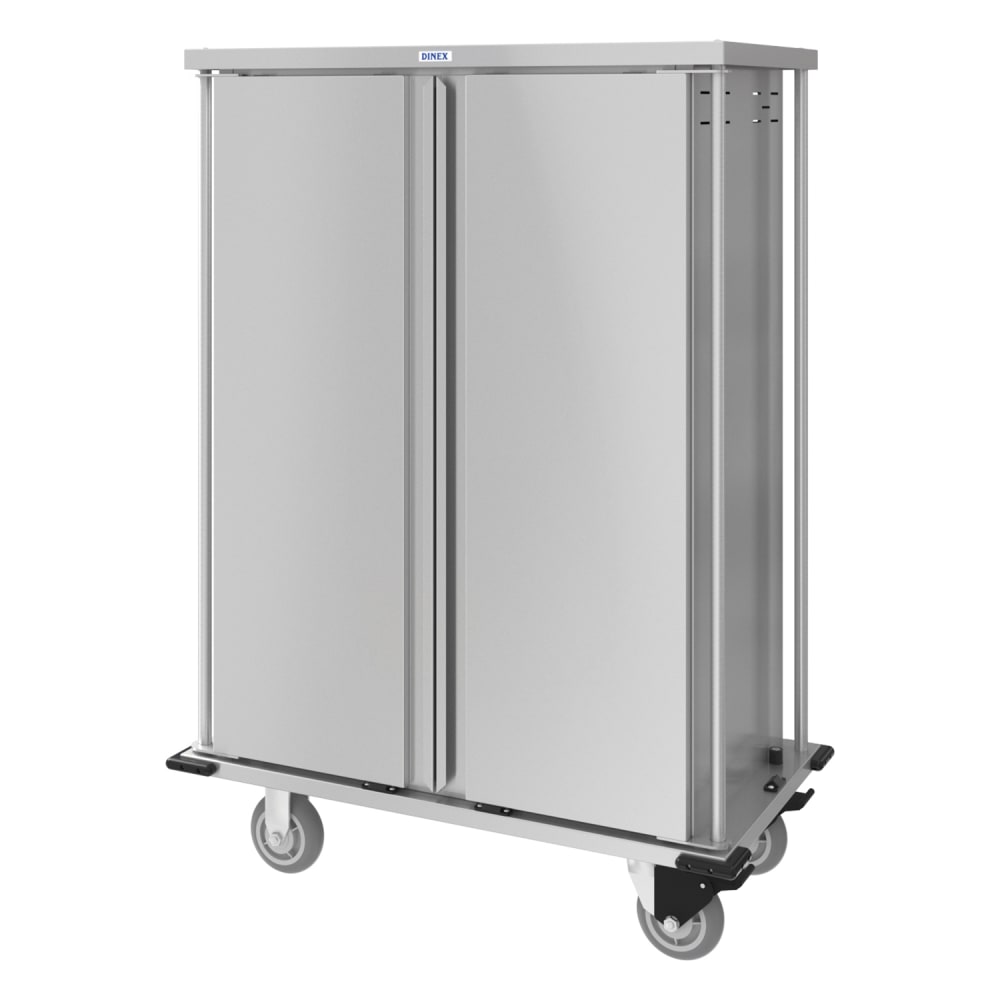 Dinex DXPTQC1T2D20 14 Tray Ambient Meal Delivery Cart