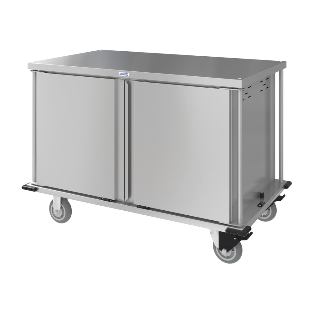 Dinex DXPTQC2T2D20 20 Tray Ambient Meal Delivery Cart