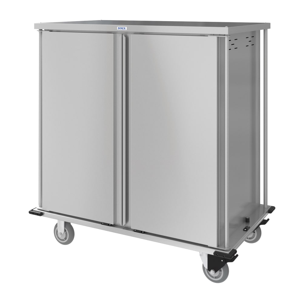 Dinex DXPTQC2T2D36 36 Tray Ambient Meal Delivery Cart