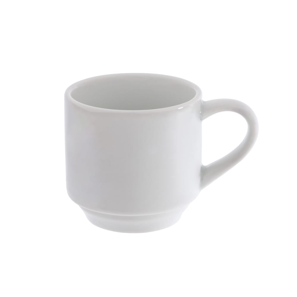 893-ZCAPOST1 7 1/2 oz Art de Cuisine® Cup - Porcelain, White