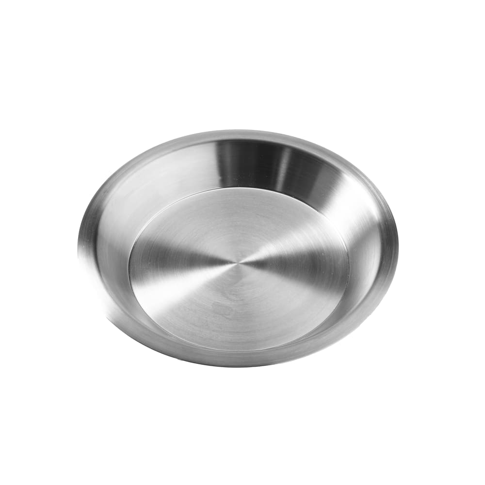 166-918 9 1/8" Standard Pie Pan, Aluminum