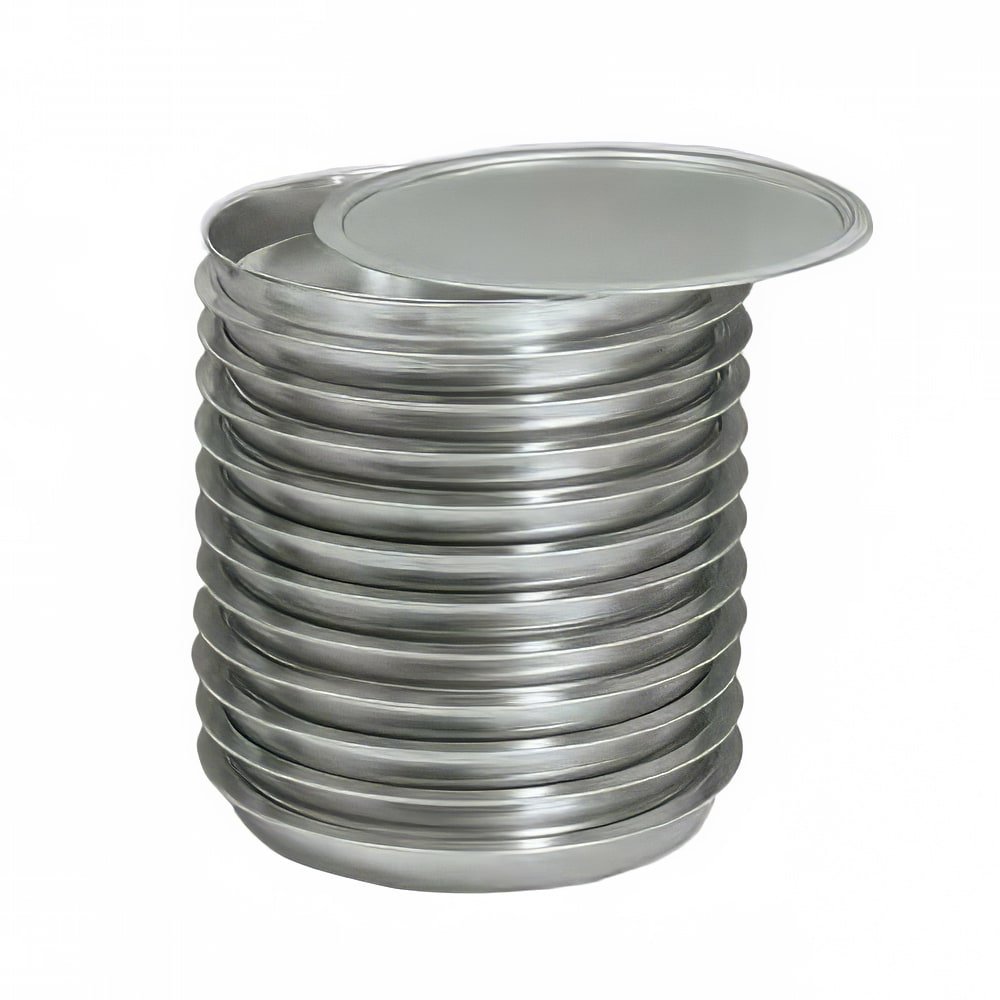166-7008 9 1/2" Round Dough Pan Cover - Aluminum