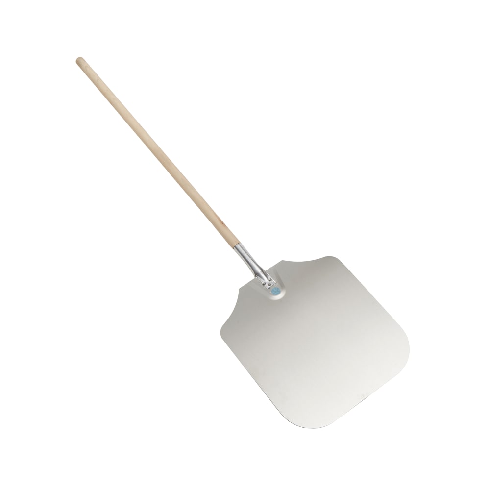 166-5616 56" Pizza Peel w/ 18" x 16" Aluminum Blade, Wood Handle