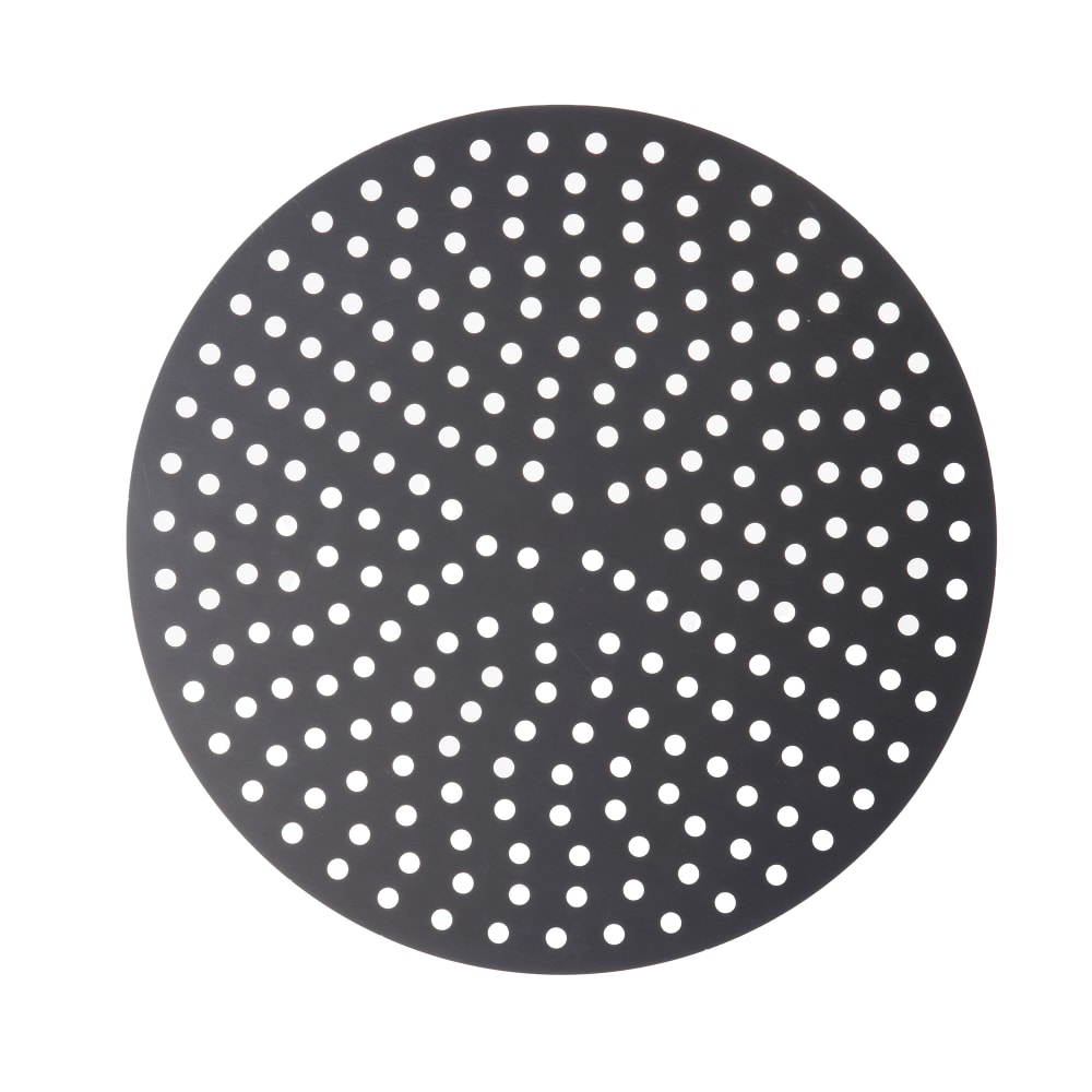 166-18917PHC 17" Perforated Pizza Disk, Hardcoat, Aluminum