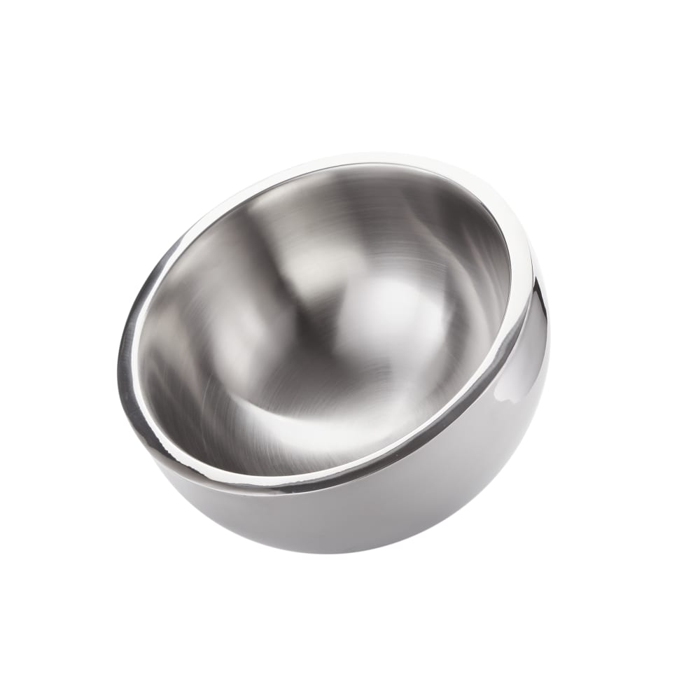 166-AB12 Angled Bowl w/ 108 oz Capacity, Stainless