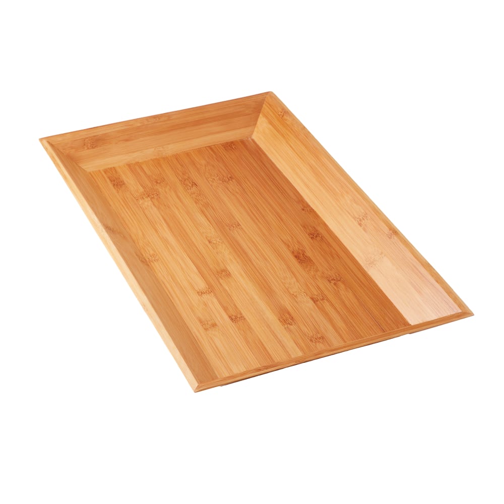 166-BAM22 Rectangular Bamboo Tray - 21 x 13