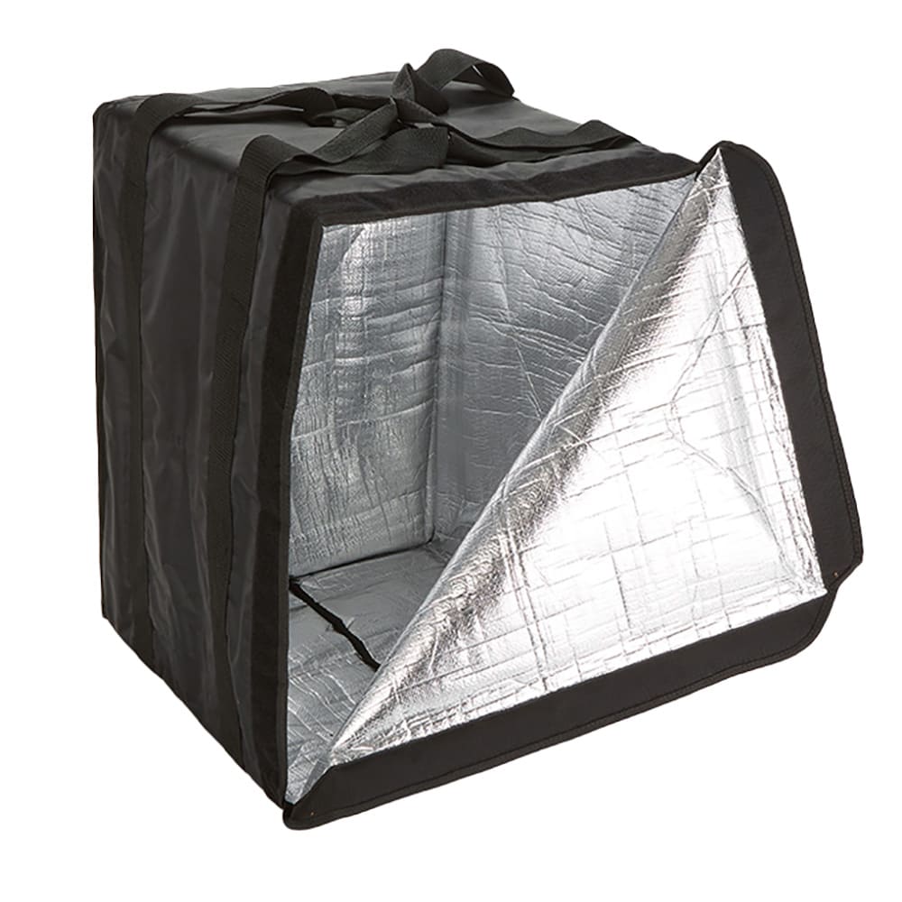 166-BLBAG26 Pizza Delivery Bag - 19" x 19" x 27", Nylon, Black