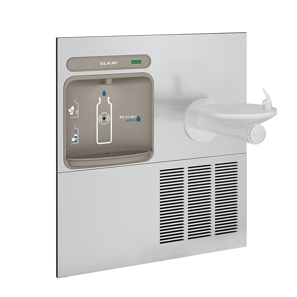 189-EZWSERPB8RF Wall Mount Bottle Filling Station - Refrigerated, Non Filtered