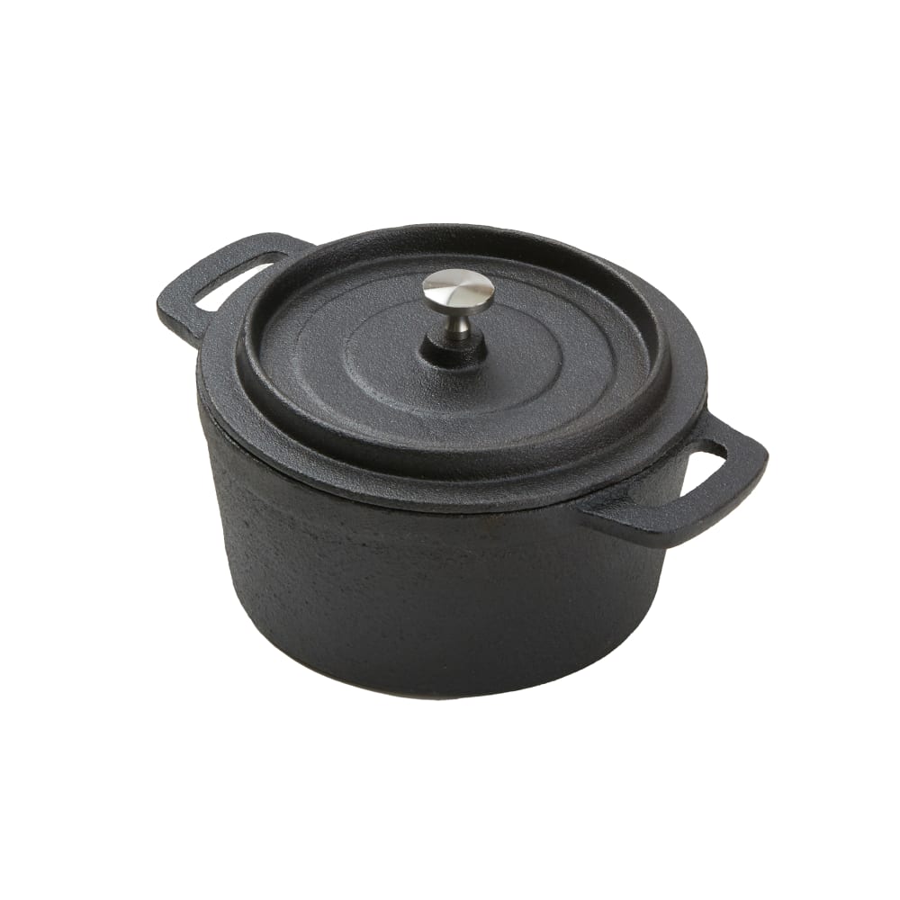 166-CIPR5526 5 1/2" Round Baking Dish w/ 27 oz Capacity, Cast Iron
