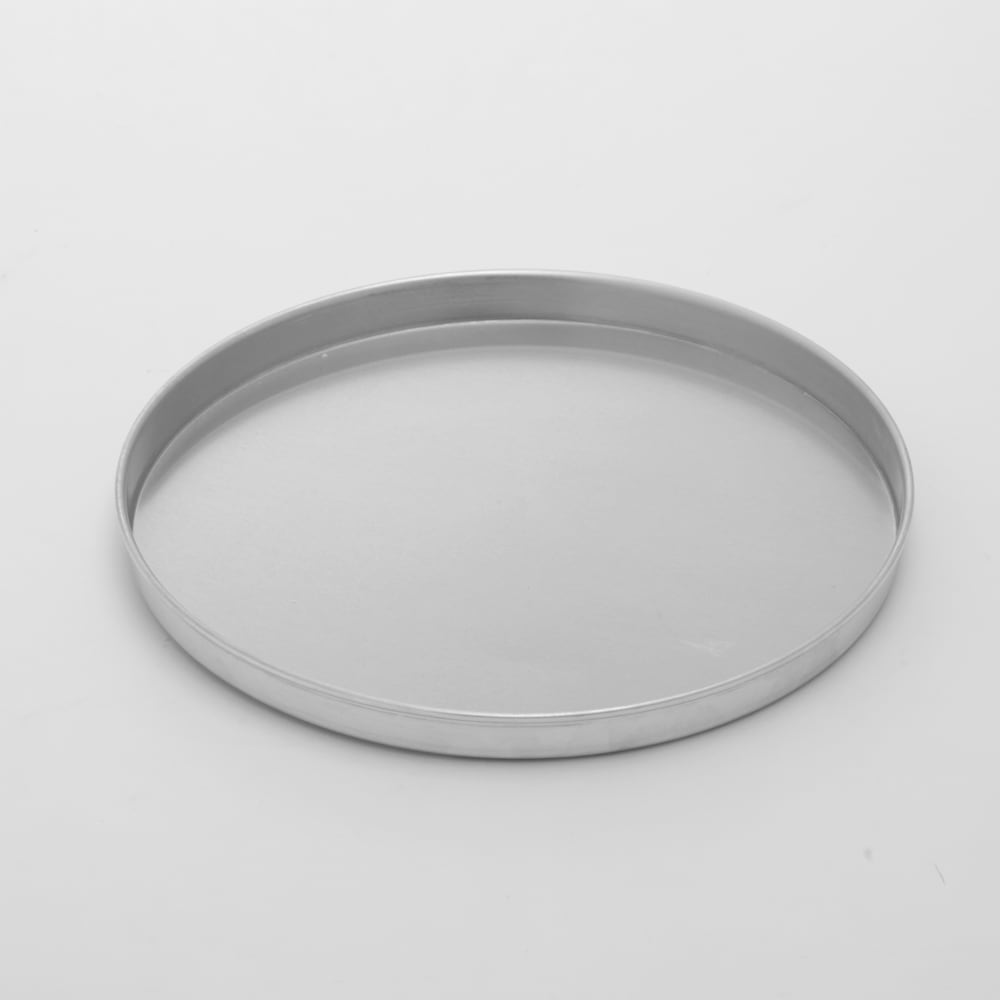 166-HA4009 9" Straight Sided Pizza Pan, 1" Deep, Aluminum