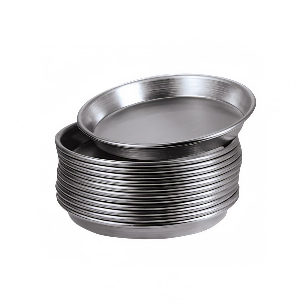 166-HADEP12 12" Tapered Pizza Pan, 1" Deep, Aluminum