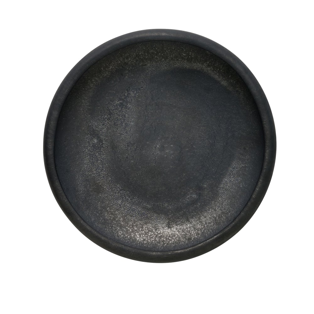 634-109698 27 oz Round Ignea Deep Bowl - Stoneware, Dark Matte
