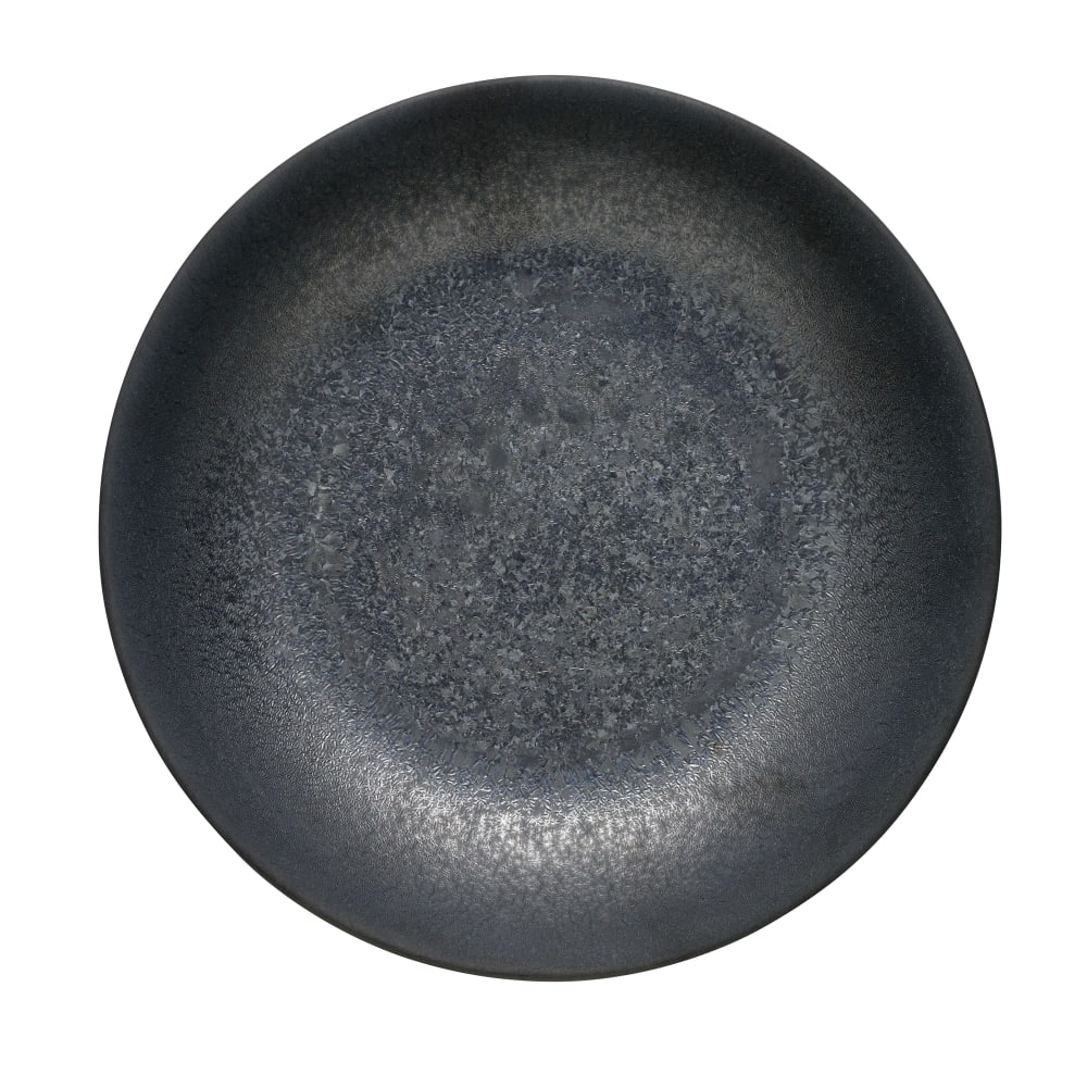 634-109702 8 3/4" Round Ignea Deep Coupe Plate - Porcelain, Dark Matte