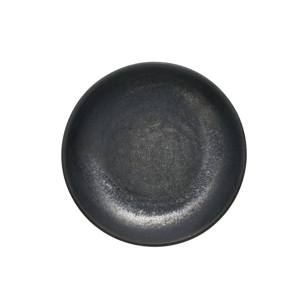 634-109703 5 1/8" Round Ignea Deep Coupe Plate - Porcelain, Dark Matte