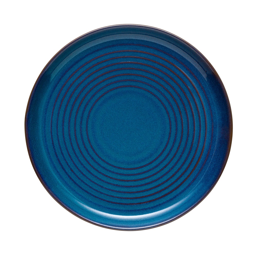634-109765 8" Round Canyonlands Plate - Terracotta, Blue