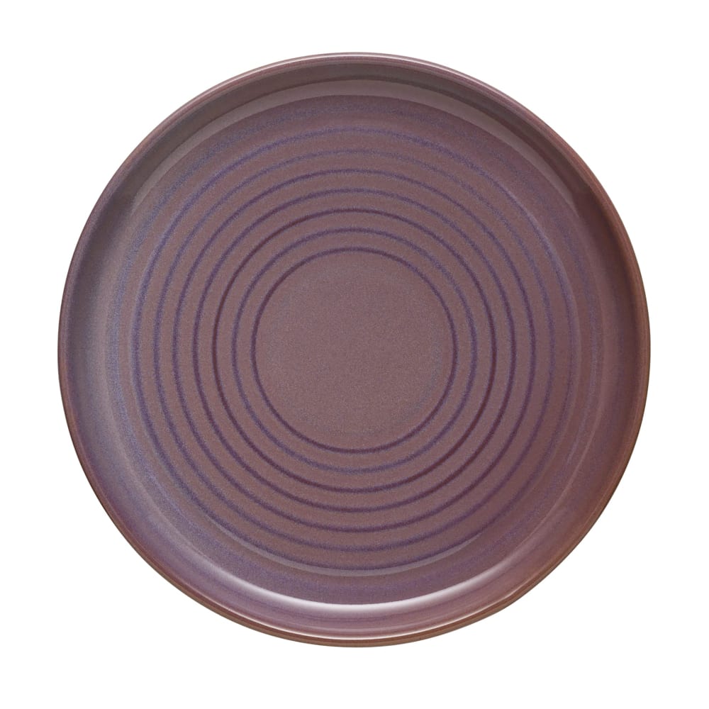634-109777 11 1/8" Round Canyonlands Plate - Terracotta, Mauve