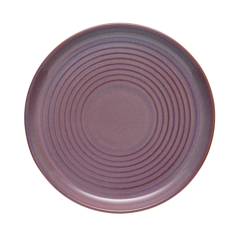 634-109775 8" Round Canyonlands Plate - Terracotta, Mauve