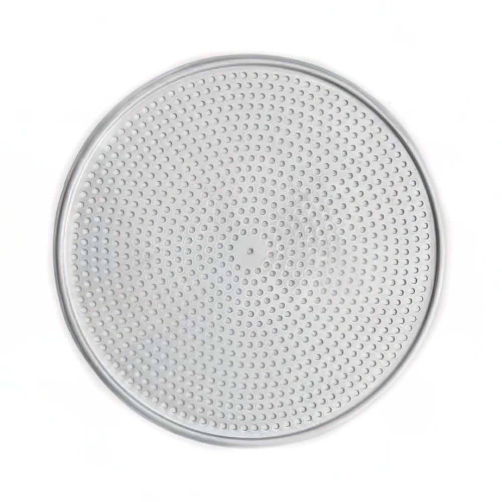 166-HC28713 Mega Perf Pizza Pan, 13x13 3/4", Hardcoat, Aluminum