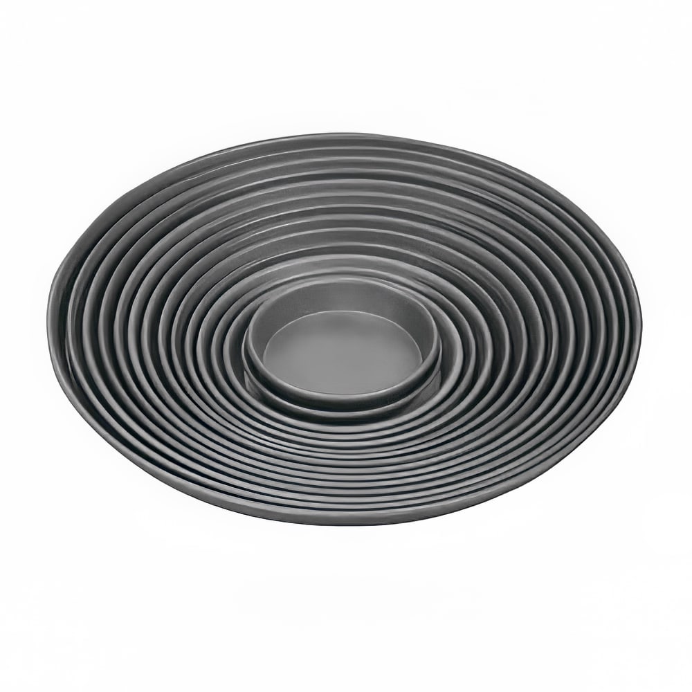 166-HCDEP7 7" Tapered Pizza Pan, 1" Deep, Hardcoat, Aluminum