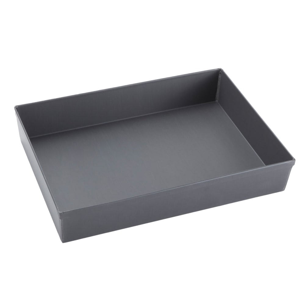 166-HCDS1712 Rectangular Detroit Style Pizza Pan - 17" x 12", Aluminum