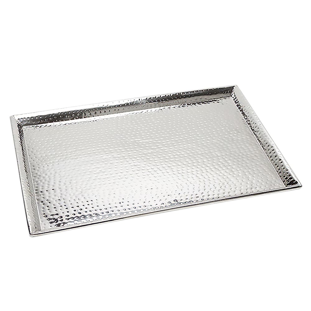 166-HMSP2618 1/1 Full Size Bun / Sheet Pan - 26 1/4" x 18 1/2", Stainless Steel, Hammer...