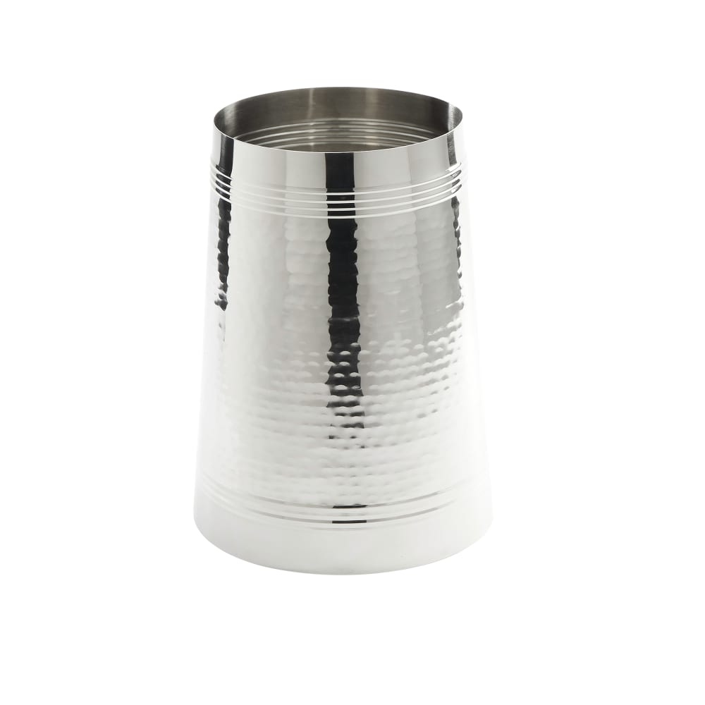 166-JBASE7 Base for JUICE3 & JUICE4 Juice Dispensers - 9"D x 12"H, Hammered, Stainl...