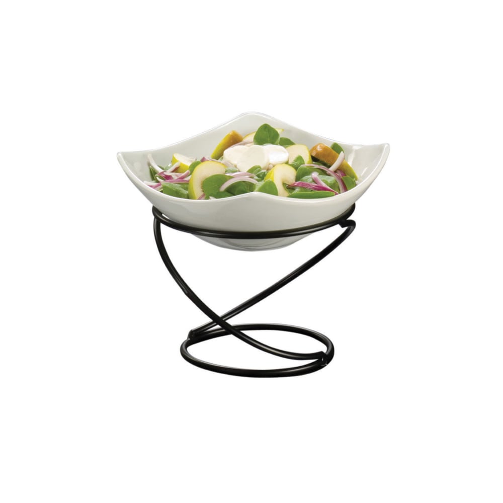 166-LWUS779 Riser Stand, 7x9x7", Wrought Iron/Black