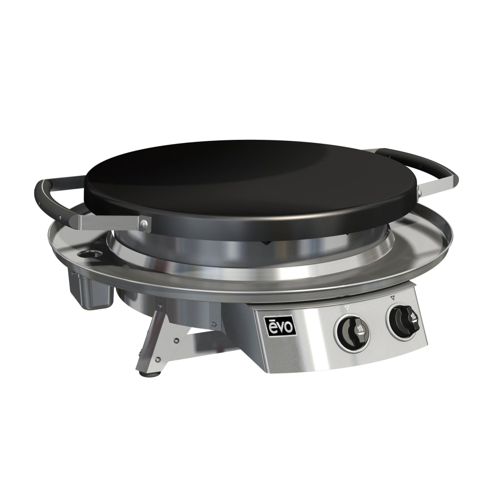 Evo 10-0020-NG 30" Outdoor Gas Griddle w/ Manual Controls - Natural Gas