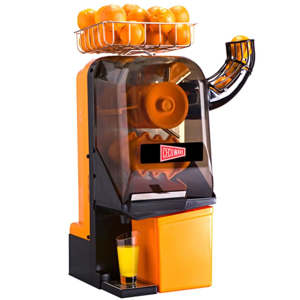 Crathco JX15MC Manual-Feed Automatic Orange Juicer - 15 Oranges/Min, 120v