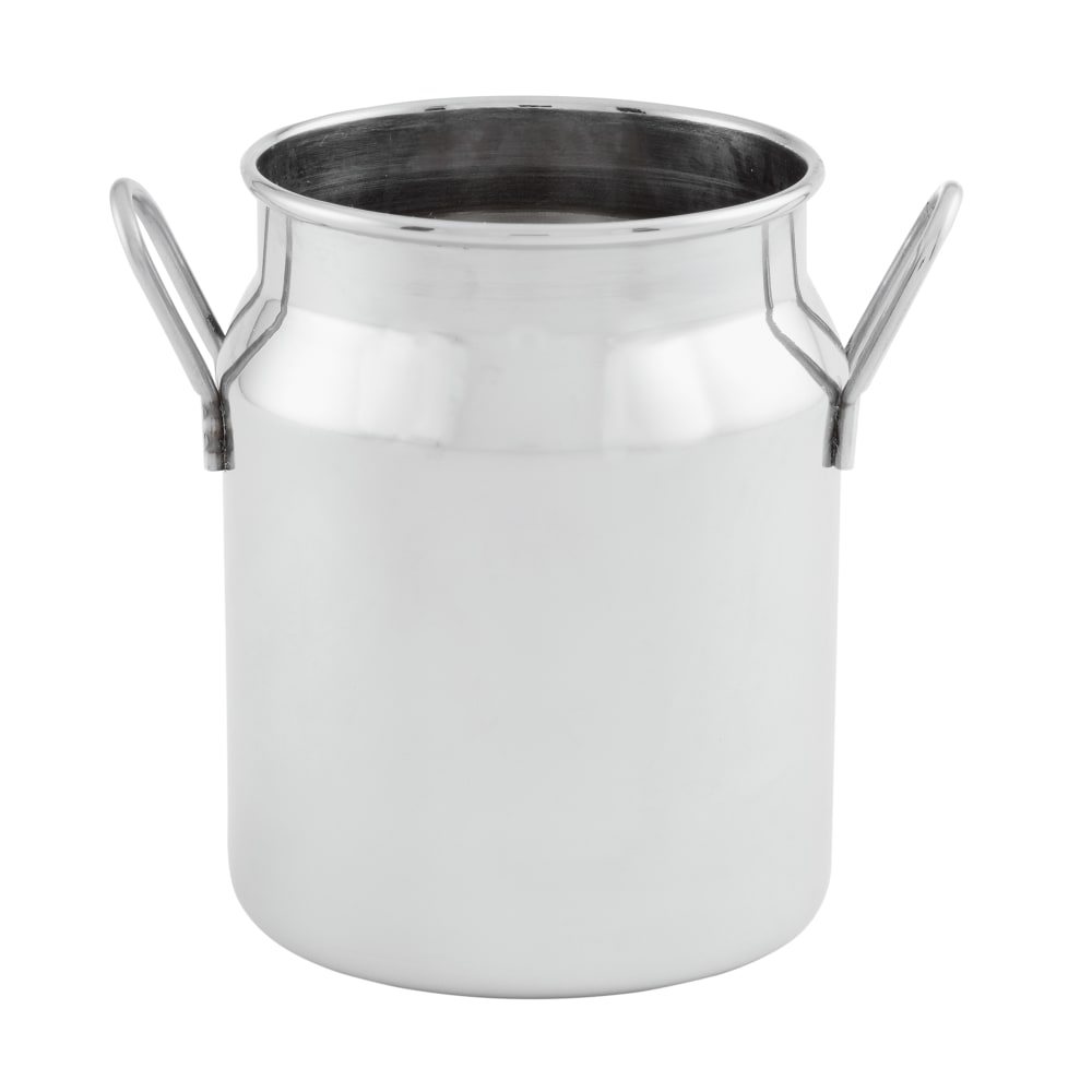 American Metalcraft MICH10 3 1/8" Round Milk Can w/ 10 oz Capacity, Stainless