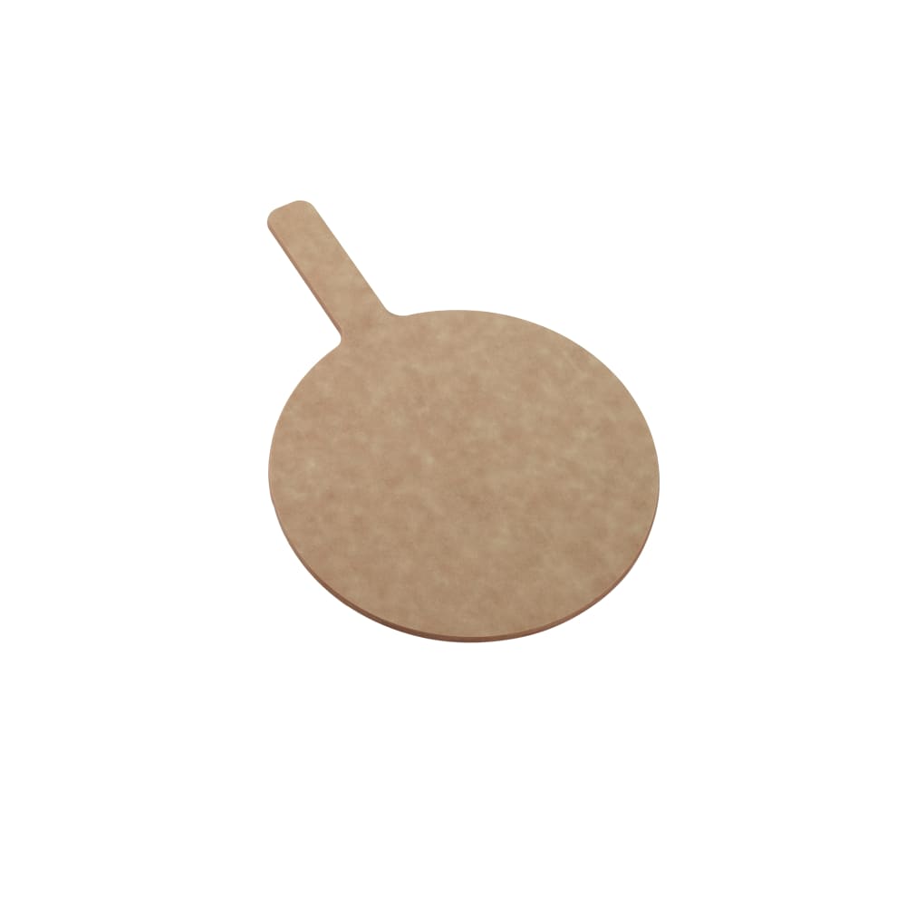 166-MP1217 17" Pizza Peel w/ 12" Round Blade, Pressed Wood