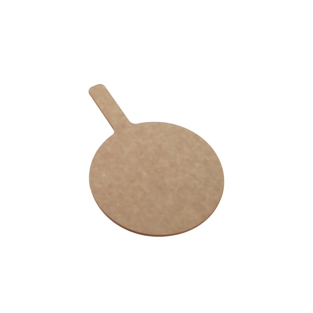 166-MP1722 22" Pizza Peel w/ 17" Round Blade, Pressed Wood